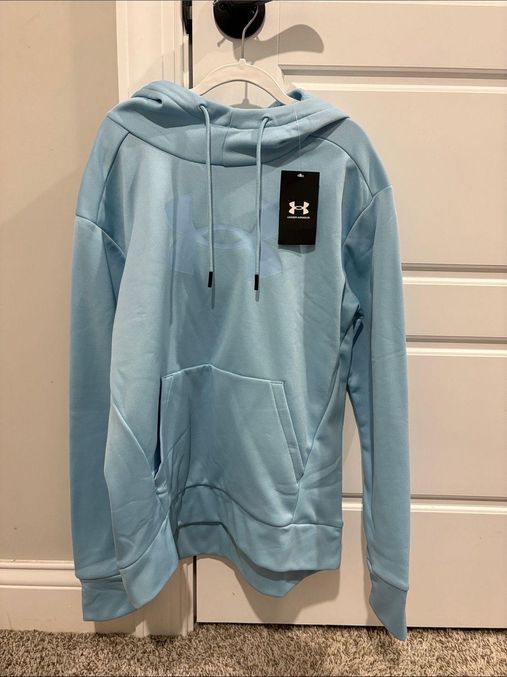 Under Armour Women’s Sky Blue Crewneck Hoodie